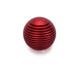 NRG Shift Knob Heat Sink Droplet Red thumbnail 1