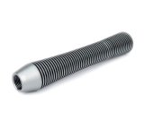 NRG Shift Knob Heat Sink Curved Long Gunmetal thumbnail 1