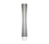 NRG Shift Knob Heat Sink Curved Long Silver thumbnail 3