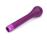 NRG Shift Knob Heat Sink Bubble Head Long Purple thumbnail 1