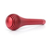 NRG Shift Knob Heat Sink Bubble Head Long Red thumbnail 2