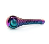 NRG Shift Knob Heat Sink Bubble Head Long Neo Chrome thumbnail 2