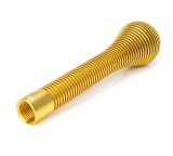 NRG Shift Knob Heat Sink Bubble Head Long Gold thumbnail 1