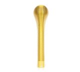 NRG Shift Knob Heat Sink Bubble Head Long Gold thumbnail 3