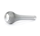 NRG Shift Knob Heat Sink Bubble Head Long Silver thumbnail 1