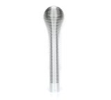 NRG Shift Knob Heat Sink Bubble Head Long Silver thumbnail 4