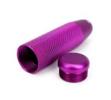 NRG Shift Knob Knurl Hidden Gem Short Purple thumbnail 1