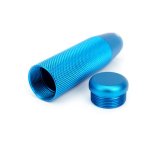 NRG Shift Knob Knurl Hidden Gem Short Blue thumbnail 3