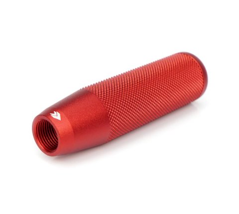 NRG Shift Knob Knurl Hidden Gem Short Red thumbnail 3