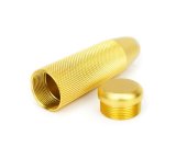 NRG Shift Knob Knurl Hidden Gem Short Gold thumbnail 1