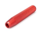 NRG Shift Knob Knurl Hidden Gem Long Red thumbnail 3