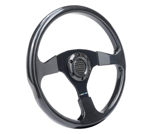 NRG Carbon Fiber Steering Wheel 350mm thumbnail 3