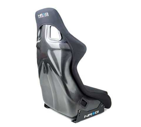 NRG Carbon Fiber Bucket Seat - Large thumbnail 2