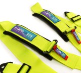 NRG SFI 16.1 5Pt 3 Inch Seat Belt Harness with Pads / Cam Lock - Neon Green thumbnail 9