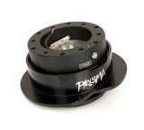 NRG Heart Quick Release Kit Gen 143 - Black Body / Black Heart Ring thumbnail 2