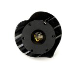 NRG Heart Quick Release Kit Gen 143 - Black Body / Black Heart Ring thumbnail 4