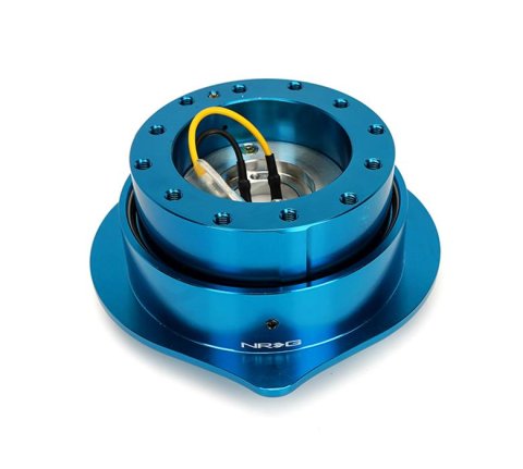 NRG Heart Quick Release Kit Gen 143 - Blue Body / Blue Heart Ring thumbnail 4