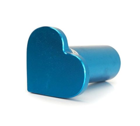 NRG Heart Shape Drift Button Toyota 86/Subaru WRX/STI/Mazda - Blue thumbnail 3