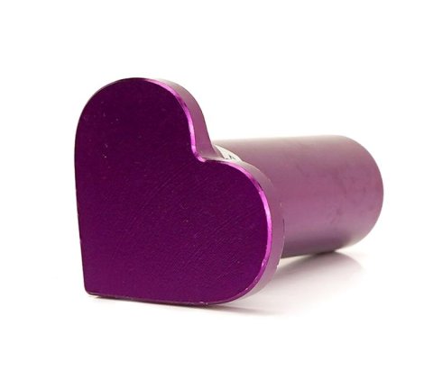 NRG Heart Shape Drift Button Toyota 86/Subaru WRX/STI/Mazda - Purple thumbnail 1