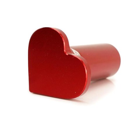 NRG Heart Shape Drift Button Toyota 86/Subaru WRX/STI/Mazda - Red thumbnail 3