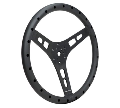 NRG Reinforced Steering Wheel 380mm Sport Full Aluminum Light Weight Welded Steering Wheel thumbnail 3