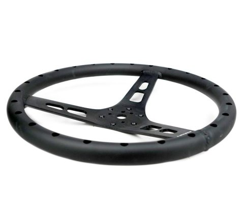 NRG Reinforced Steering Wheel 380mm Sport Full Aluminum Light Weight Welded Steering Wheel thumbnail 4