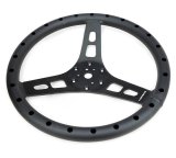 NRG Reinforced Steering Wheel 350mm Sport Full Aluminum Light Weight Welded Steering Wheel thumbnail 2