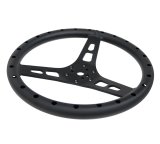 NRG Reinforced Steering Wheel 350mm Sport Full Aluminum Light Weight Welded Steering Wheel thumbnail 7