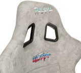 NRG FRP Bucket Seat ULTRA Edition - Large (Grey Alcantara/Pearlized Back) thumbnail 3