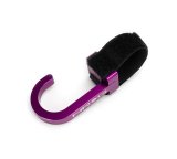 NRG Steering Wheel Hook CNC Aluminum w/ Laser Logo - Purple thumbnail 1