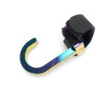 NRG Steering Wheel Hook CNC Aluminum w/ Laser Logo - Neon Green thumbnail 1