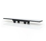 NRG 270mm Wide Panorama Clip-on Rearview Mirror - Flat w/ White Tint thumbnail 5