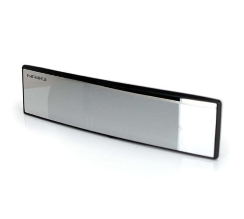 NRG 300mm Wide Panorama Clip-on Rearview Mirror - Convex w/ White Tint thumbnail 3