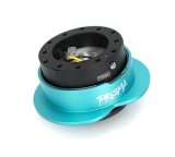 NRG Heart Quick Release Kit Gen 143 - Black Body / White Heart Ring thumbnail 2