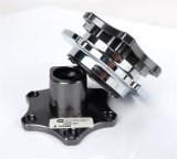 NRG Quick Release SFI SPEC 42.1 - Gun Metal Body / Chrome Shinny Ring thumbnail 1