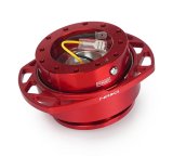 NRG Quick Release Kit Gen 257 - Red Body / Red Cutout Ring thumbnail 2