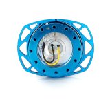 NRG Quick Release Kit Gen 257 - Blue Body / Blue Cutout Ring thumbnail 1