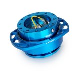 NRG Quick Release Kit Gen 257 - Blue Body / Blue Cutout Ring thumbnail 2