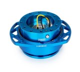 NRG Quick Release Kit Gen 257 - Blue Body / Blue Cutout Ring thumbnail 3