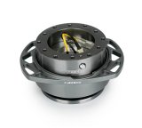 NRG Quick Release Kit Gen 257 - GunMetal Body / GunMetal Cutout Ring thumbnail 3