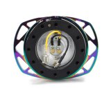 NRG Quick Release Kit Gen 257 - Black Body / Neochrome Cutout Ring thumbnail 1