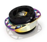 NRG Quick Release Kit Gen 257 - Black Body / Neochrome Cutout Ring thumbnail 3