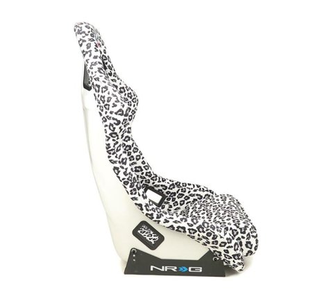 NRG FRP Bucket Seat White Vinyl Material (Large) thumbnail 8