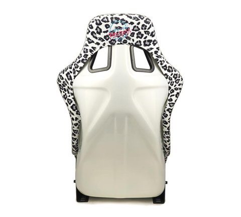 NRG FRP Bucket Seat White Vinyl Material (Large) thumbnail 9