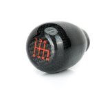NRG Shift Knob For Honda 42mm - Heavy Weight 480G / 1.1Lbs. - Black Carbon Fiber (6 Speed) thumbnail 2