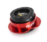 NRG Heart Quick Release Kit Gen 143 - Black Body / Red Heart Ring thumbnail 2