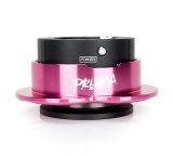 NRG Heart Quick Release Kit Gen 143 - Black Body / Pink Heart Ring thumbnail 3