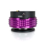 NRG Quick Release Kit - Pyramid Edition - Black Body / Purple Pyramid Ring thumbnail 4