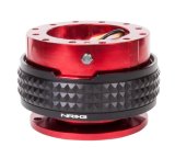 NRG Quick Release Kit - Pyramid Edition - Red Body / Red Pyramid Ring thumbnail 1