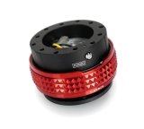 NRG Quick Release Kit - Pyramid Edition - Black Body / Red Pyramid Ring thumbnail 3